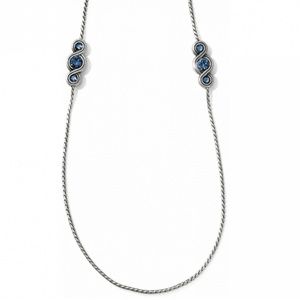 Brighton Swarovski Infinity Sparkle Long Necklace